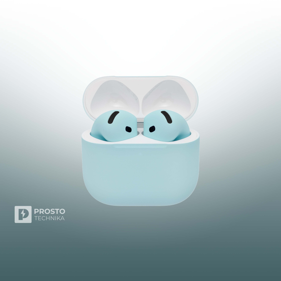 Apple Беспроводные наушники Apple AirPods 4 ANC / Небесно-голубой